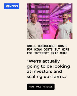 We were recently featured in @abcnews_au article discussing small business economic outlook for 2025! Check it out. ⁠
⁠
👉️👉️👉️ Article link in Bio.⁠
⁠
📷️ ABC News: Nico White